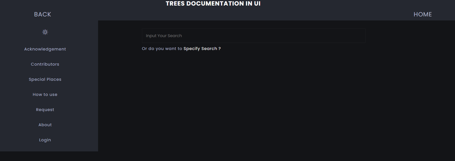 UI Trees Documentation