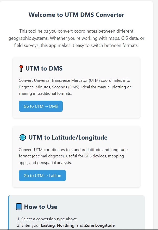 UTM Converter
